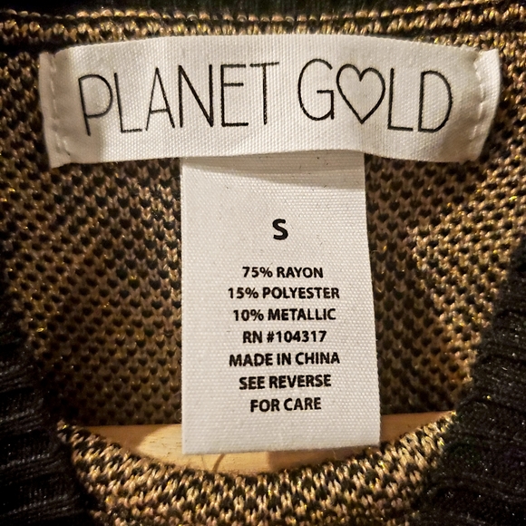 NWT Planet Gold Junior's Leopard Print sweater dress Size S - Picture 5 of 15